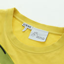 LOEWE LOEWE × Studio Ghibli Mr. Ootori T Shirt Cotton XS Yellow Auth 167239SAM-9