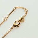 FENDI Monster Ball Necklace metal Gold Tone Auth 167240SM-12