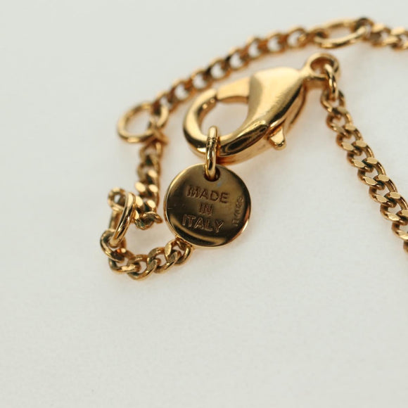 FENDI Monster Ball Necklace metal Gold Tone Auth 167240SM