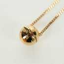 FENDI Monster Ball Necklace metal Gold Tone Auth 167240SM-9