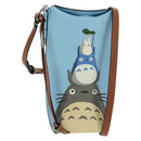 LOEWE × Ghibli My Neighbor Totoro Gate Pocket Leather Light Blue Auth 167242SM-1
