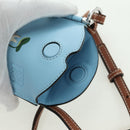 LOEWE × Ghibli My Neighbor Totoro Gate Pocket Leather Light Blue Auth 167242SM-18