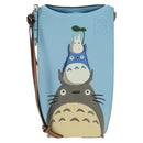 LOEWE × Ghibli My Neighbor Totoro Gate Pocket Leather Light Blue Auth 167242SM-2