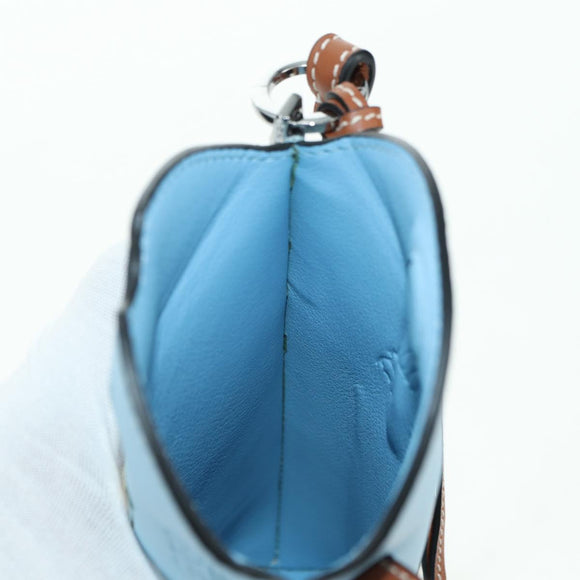 LOEWE × Ghibli My Neighbor Totoro Gate Pocket Leather Light Blue Auth 167242SM
