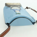 LOEWE × Ghibli My Neighbor Totoro Gate Pocket Leather Light Blue Auth 167242SM-6