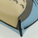 LOEWE × Ghibli My Neighbor Totoro Gate Pocket Leather Light Blue Auth 167243SM-11