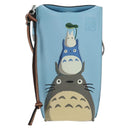 LOEWE × Ghibli My Neighbor Totoro Gate Pocket Leather Light Blue Auth 167243SM-2