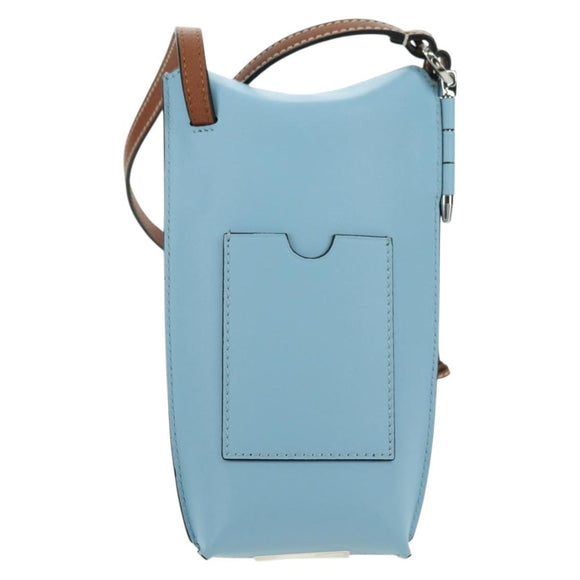 LOEWE × Ghibli My Neighbor Totoro Gate Pocket Leather Light Blue Auth 167243SM