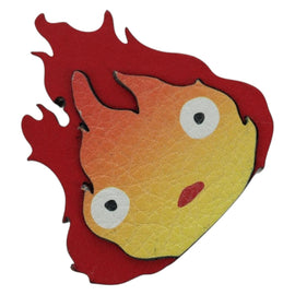 LOEWE × Studio Ghibli Howl's Moving Castle Calcifer Bag Charm Red Auth 167245SM