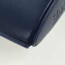 LOEWE × Ghibli Howl's Pebble Dice Pocket Calcifer Bag Leather Navy Auth 167246SM-16