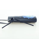 LOEWE × Ghibli Howl's Pebble Dice Pocket Calcifer Bag Leather Navy Auth 167246SM-3