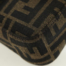 FENDI Zucca Canvas Miniryu FRGMT x POKÉMON Mamma Baguette Black Auth 167247SM-17