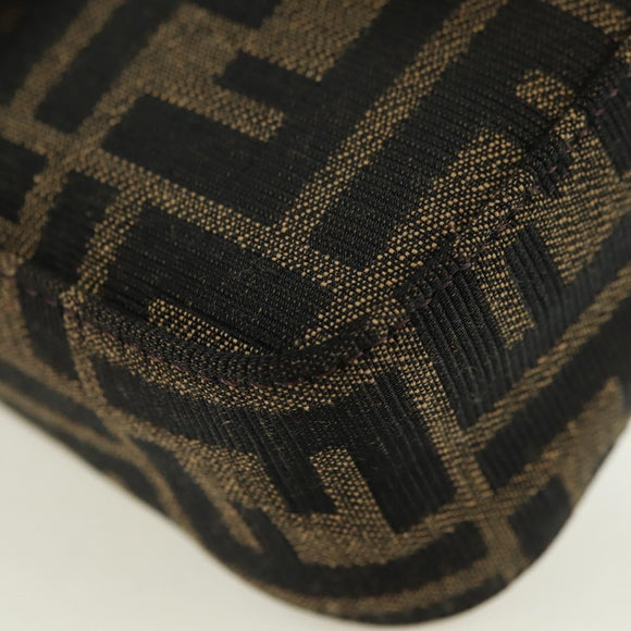 FENDI Zucca Canvas Miniryu FRGMT x POKÉMON Mamma Baguette Black Auth 167247SM