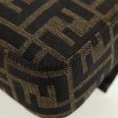 FENDI Zucca Canvas Miniryu FRGMT x POKÉMON Mamma Baguette Black Auth 167247SM-19