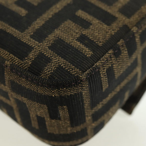 FENDI Zucca Canvas Miniryu FRGMT x POKÉMON Mamma Baguette Black Auth 167247SM