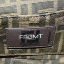 FENDI Zucca Canvas Miniryu FRGMT x POKÉMON Mamma Baguette Black Auth 167247SM-26