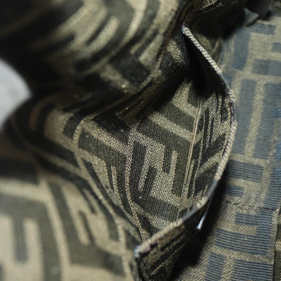 FENDI Zucca Canvas Miniryu FRGMT x POKÉMON Mamma Baguette Black Auth 167247SM