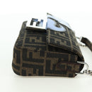 FENDI Zucca Canvas Miniryu FRGMT x POKÉMON Mamma Baguette Black Auth 167247SM-4