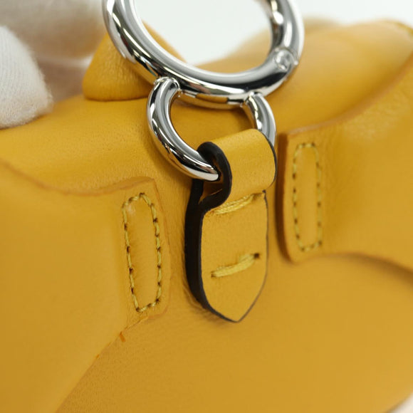 FENDI FRGMT x POKÉMON Mini Mamma Baguette Dragoran Tasche Leder Auth 167248SM