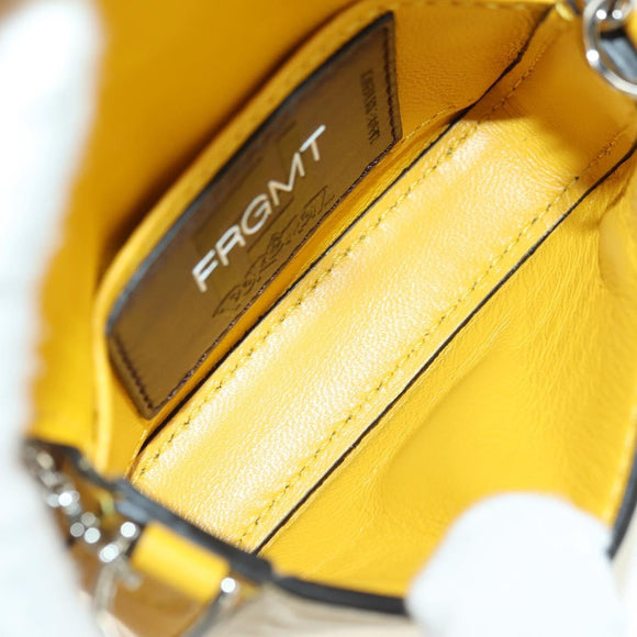 FENDI FRGMT x POKÉMON Mini Mamma Baguette Dragoran Tasche Leder Auth 167248SM