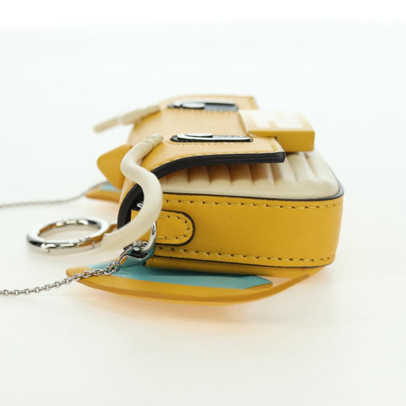 FENDI FRGMT x POKÉMON Mini Mamma Baguette Dragoran Tasche Leder Auth 167248SM