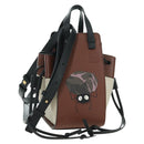 LOEWE × Ghibli Spirited Away Hammock Drawstring Bag Soot Sprites Auth 167249SM-1