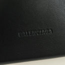 BALENCIAGA × Sanrio Hello Kitty Hand Bag Leather 2way Black 619043 Auth 167250SM-20