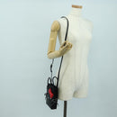 BALENCIAGA × Sanrio Hello Kitty Hand Bag Leather 2way Black 619043 Auth 167250SM-30