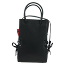 BALENCIAGA × Sanrio Hello Kitty Hand Bag Leather 2way Black 619043 Auth 167250SM-2