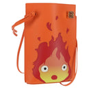 LOEWE × Ghibli Howl's Moving Castle Pebble Dice Pocket Calcifer Auth 167251SM-1