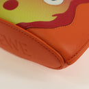 LOEWE × Ghibli Howl's Moving Castle Pebble Dice Pocket Calcifer Auth 167251SM-15