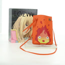LOEWE × Ghibli Howl's Moving Castle Pebble Dice Pocket Calcifer Auth 167251SM-12