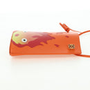 LOEWE × Ghibli Howl's Moving Castle Pebble Dice Pocket Calcifer Auth 167251SM-4