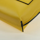 LOEWE × Studio Ghibli Gate Pocket Medium Totoro Bag Leather Yellow Auth 167254SM-17