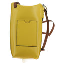 LOEWE × Studio Ghibli Gate Pocket Medium Totoro Bag Leather Yellow Auth 167254SM-2