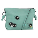 LOEWE × Ghibli Spirited Away Flamenco Clutch Bag Susuwatari Auth 167255SM-1