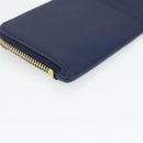 LOEWE × Ghibli Howl's Moving Castle Coin Card Holder Leather Navy Auth 167256SM-16