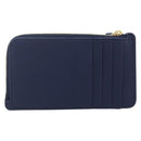 LOEWE × Ghibli Howl's Moving Castle Coin Card Holder Leather Navy Auth 167256SM-2