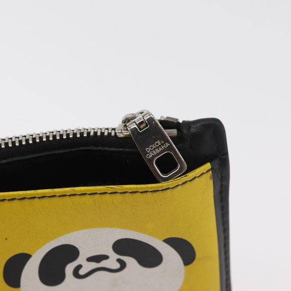 DOLCE&GABBANA D&G x Jujutsu Kaisen Fragment Case Panda Leather Auth 167257M