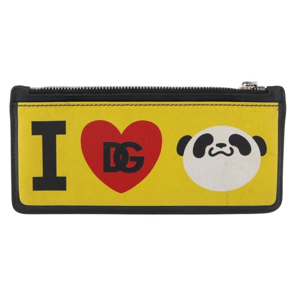 DOLCE&GABBANA D&G x Jujutsu Kaisen Fragment Case Panda Leather Auth 167257M