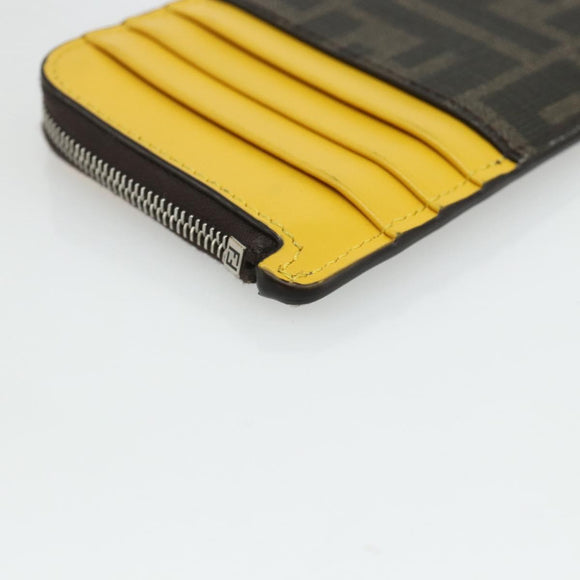 FENDI x FRGMT x POKÉMON Zucca Canvas Dragonfly Coin Purse Black Auth 167258SM