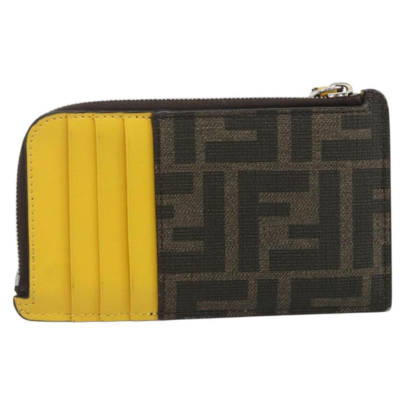 FENDI x FRGMT x POKÉMON Zucca Canvas Dragonfly Coin Purse Black Auth 167258SM