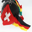 LOUIS VUITTON Flag Keepall Bandouliere 50 Bag Leather Black M55268 Auth 167262SM-16