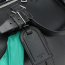 LOUIS VUITTON Flag Keepall Bandouliere 50 Bag Leather Black M55268 Auth 167262SM-23