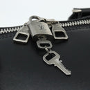 LOUIS VUITTON Flag Keepall Bandouliere 50 Bag Leather Black M55268 Auth 167262SM-25