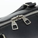 LOUIS VUITTON Flag Keepall Bandouliere 50 Bag Leather Black M55268 Auth 167262SM-26