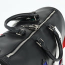 LOUIS VUITTON Flag Keepall Bandouliere 50 Bag Leather Black M55268 Auth 167262SM-6