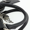 LOUIS VUITTON Flag Keepall Bandouliere 50 Bag Leather Black M55268 Auth 167262SM-17