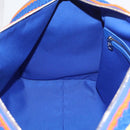 LOUIS VUITTON Monogram Flower Keepall Bandouliere 50 Blue M21895 Auth 167265SM-24