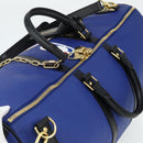 LOUIS VUITTON Monogram LVxNBA Keepall Bandouliere 50 Blue M21105 Auth 167266SM-6